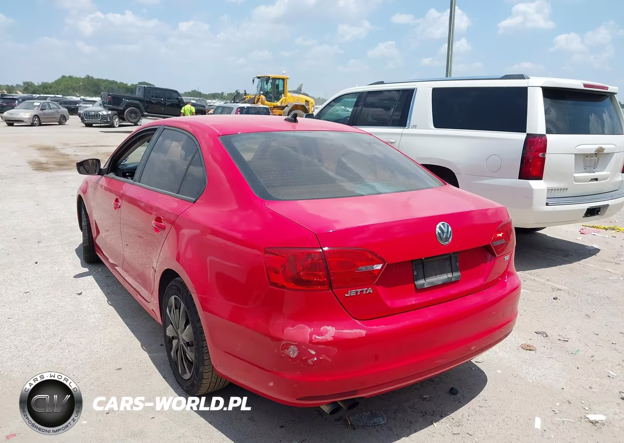 2014 Volkswagen Jetta 1.8T Se VIN:3VWD17AJ2EM417927 - 3