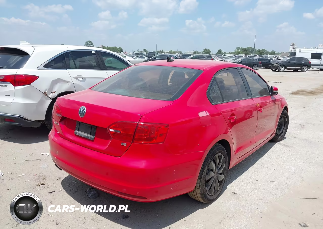 2014 Volkswagen Jetta 1.8T Se VIN:3VWD17AJ2EM417927 - 4