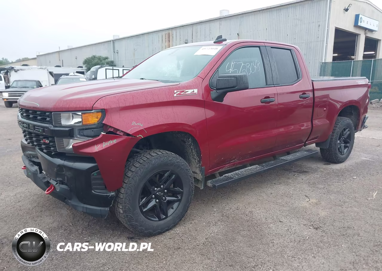 2019 Chevrolet Silverado 1500 Custom Trail Boss VIN:1GCRYCEH0KZ229521 - 2