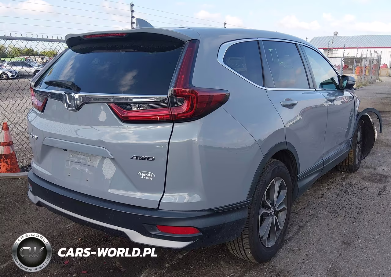 2022 Honda Cr-V Awd Ex VIN:2HKRW2H57NH608660 - 4