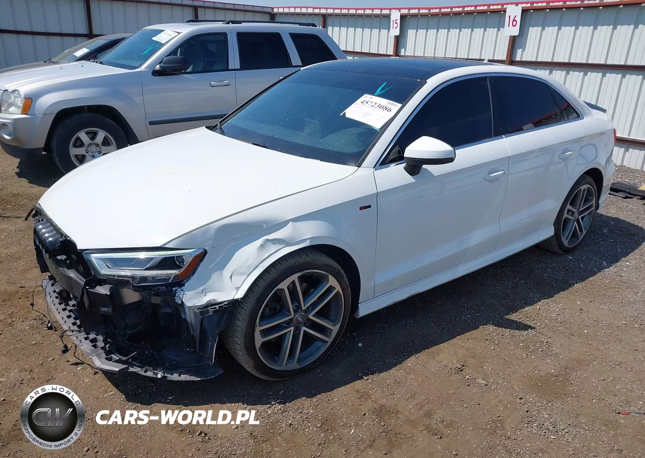 2018 Audi A3 2.0T Premium-2.0T Tech Premium VIN:WAUJ8GFF2J1002634 - 2