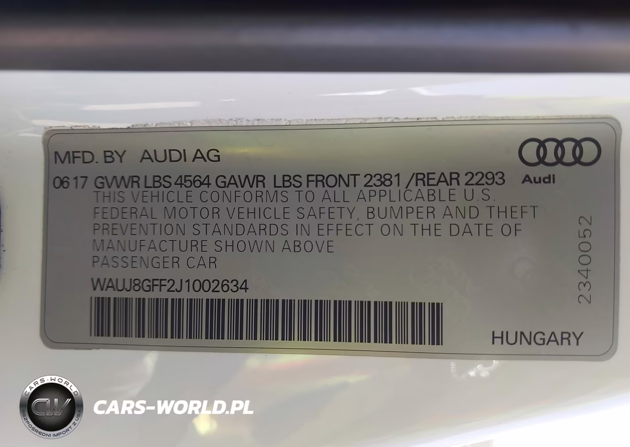2018 Audi A3 2.0T Premium-2.0T Tech Premium VIN:WAUJ8GFF2J1002634 - 9
