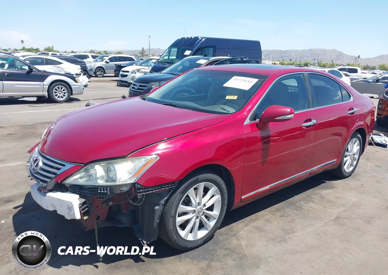 2012 Lexus Es 350 VIN:JTHBK1EG8C2480536 - 2