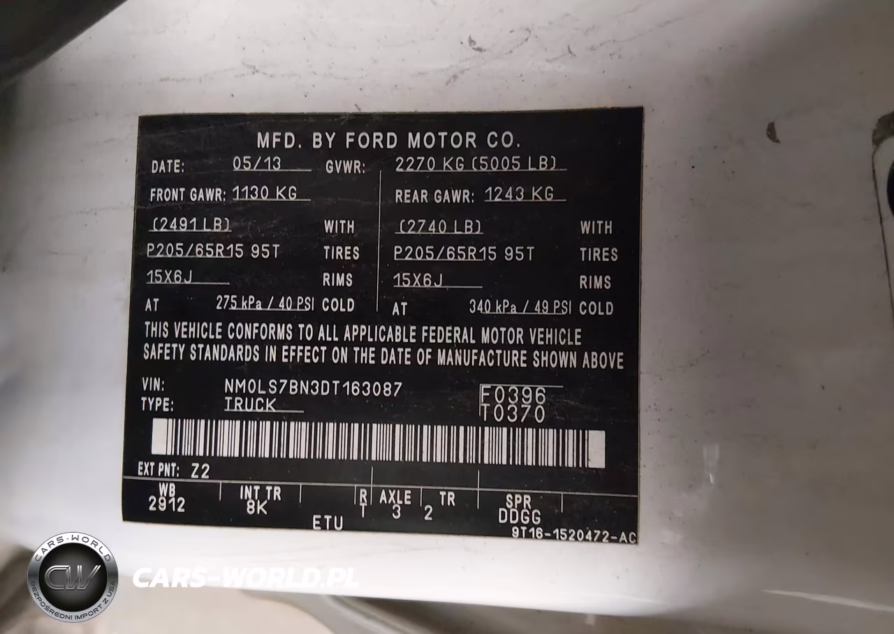 2013 Ford Transit Connect Xlt VIN:NM0LS7BN3DT163087 - 9