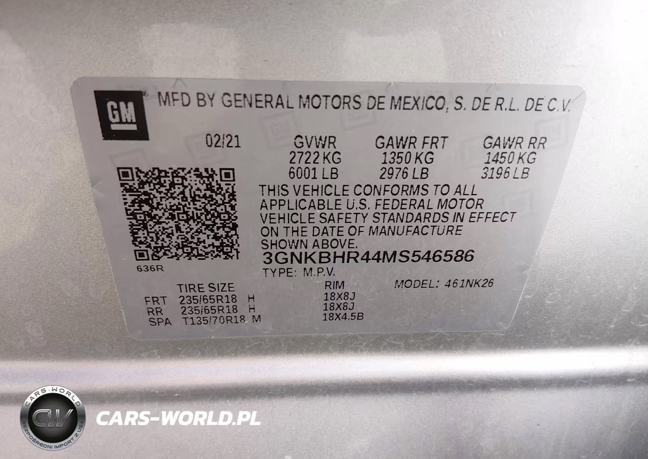 2021 Chevrolet Blazer Awd 2Lt VIN:3GNKBHR44MS546586 - 9