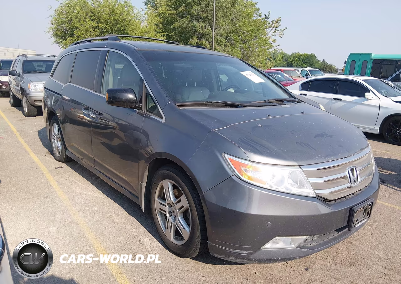 2011 Honda Odyssey Touring-Touring Elite VIN:5FNRL5H95BB036317 - 1