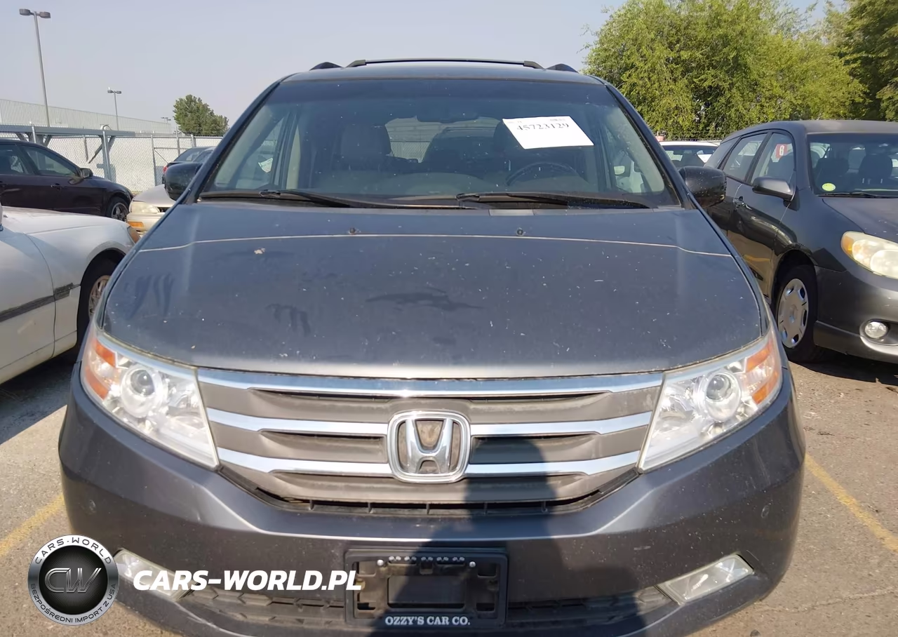 2011 Honda Odyssey Touring-Touring Elite VIN:5FNRL5H95BB036317 - 11