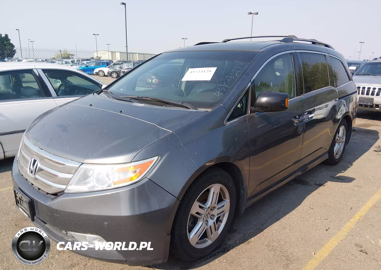 2011 Honda Odyssey Touring-Touring Elite VIN:5FNRL5H95BB036317 - 2
