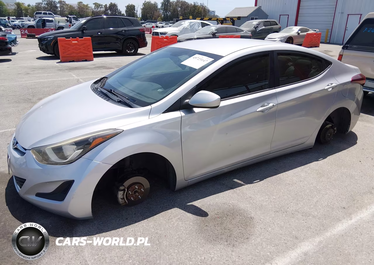 2015 Hyundai Elantra Se VIN:KMHDH4AE3FU389452 - 2