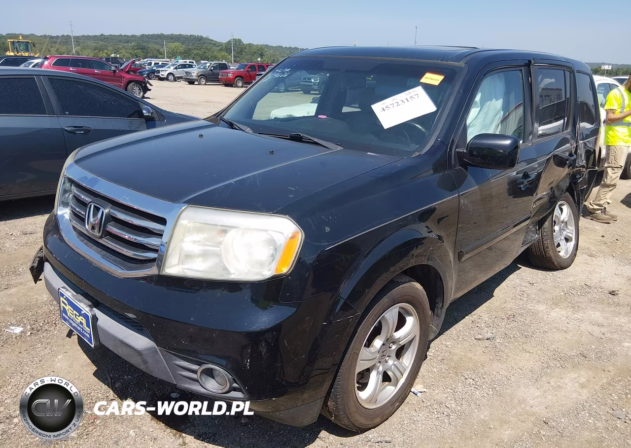 2012 Honda Pilot Ex-L VIN:5FNYF4H52CB068654 - 2
