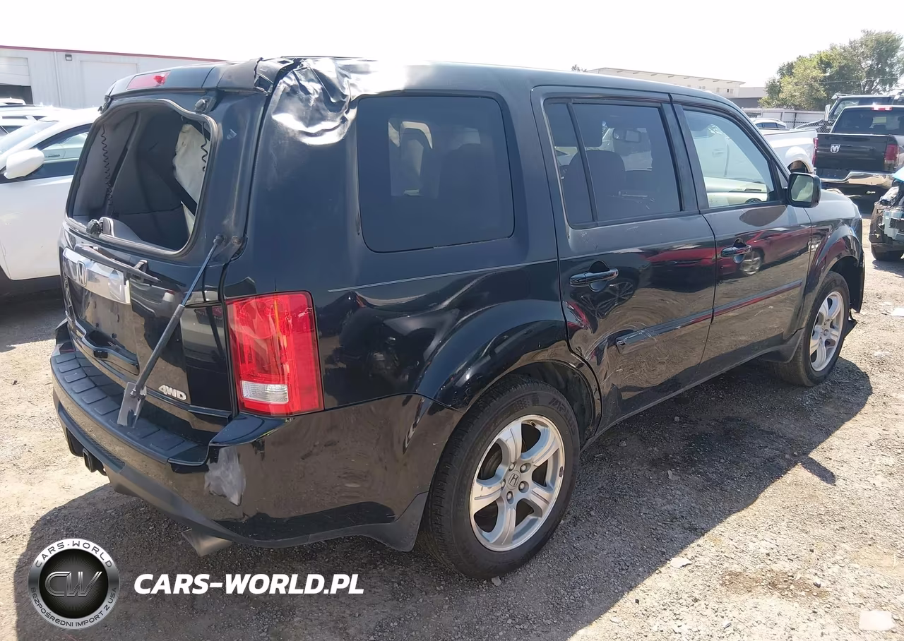 2012 Honda Pilot Ex-L VIN:5FNYF4H52CB068654 - 4