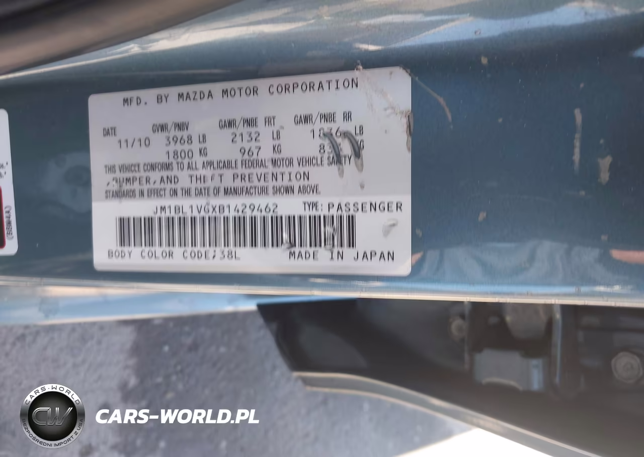 2011 Mazda Mazda3 I Touring VIN:JM1BL1VGXB1429462 - 9