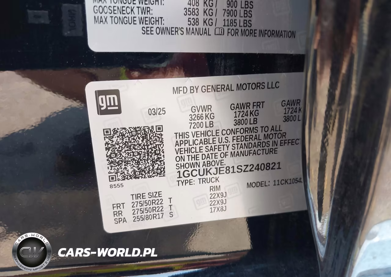 2025 Chevrolet Silverado 1500 4Wd Short Bed High Country VIN:1GCUKJE81SZ240821 - 9