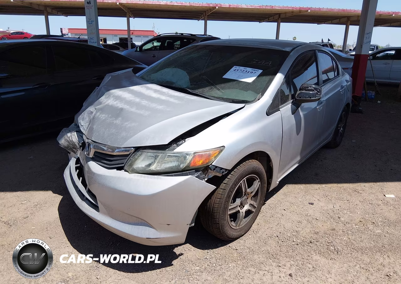 2012 Honda Civic Lx VIN:19XFB2F53CE349409 - 2