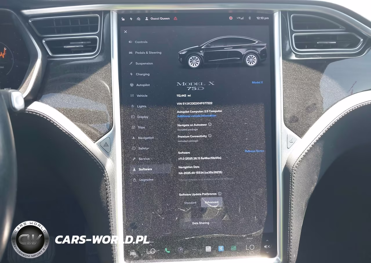 2017 Tesla Model X 100D-75D-90D VIN:5YJXCDE2XHF077222 - 19