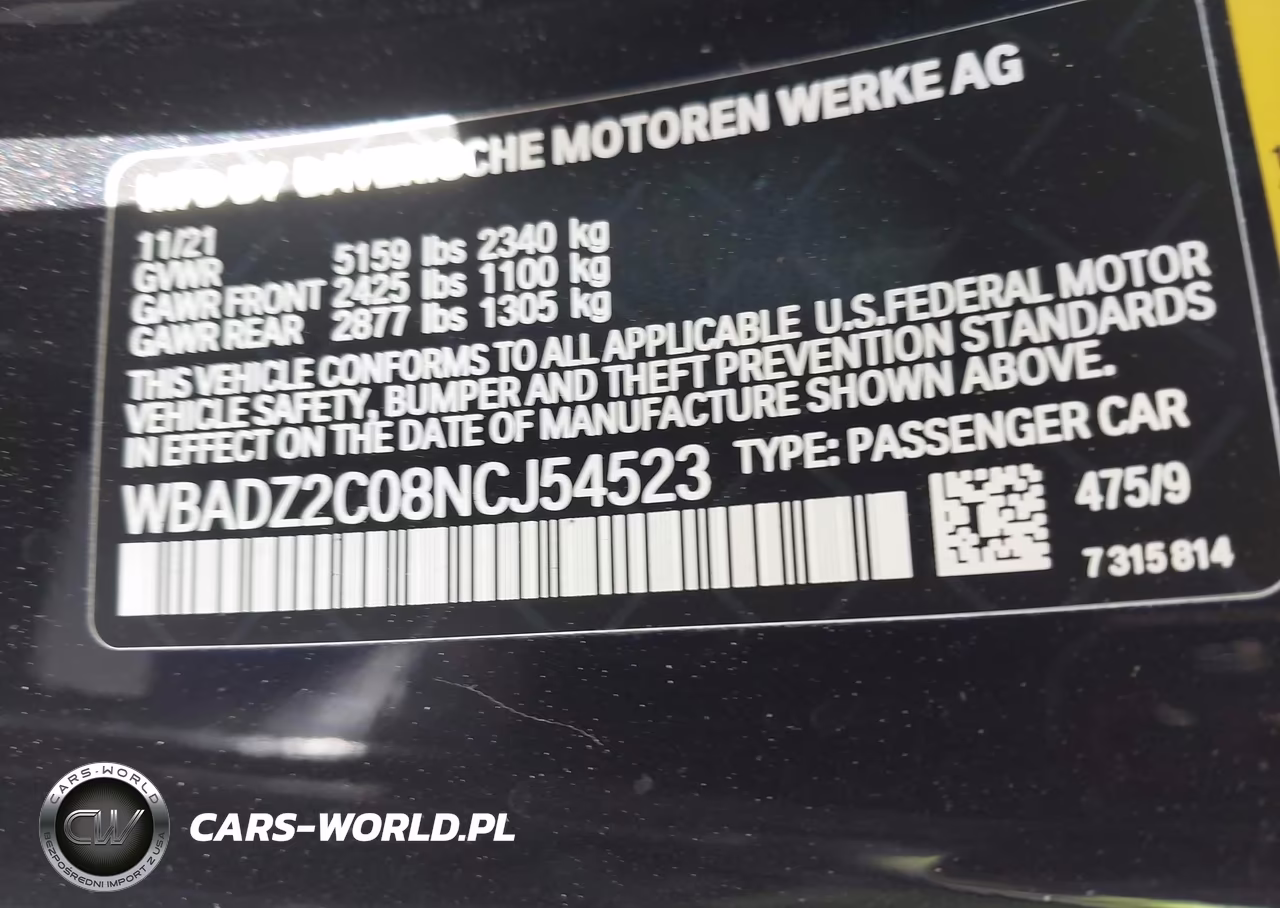 2022 BMW 840 I VIN:WBADZ2C08NCJ54523 - 9