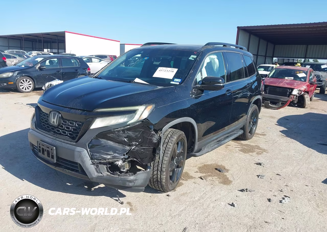 2019 Honda Passport Elite VIN:5FNYF8H06KB001372 - 2