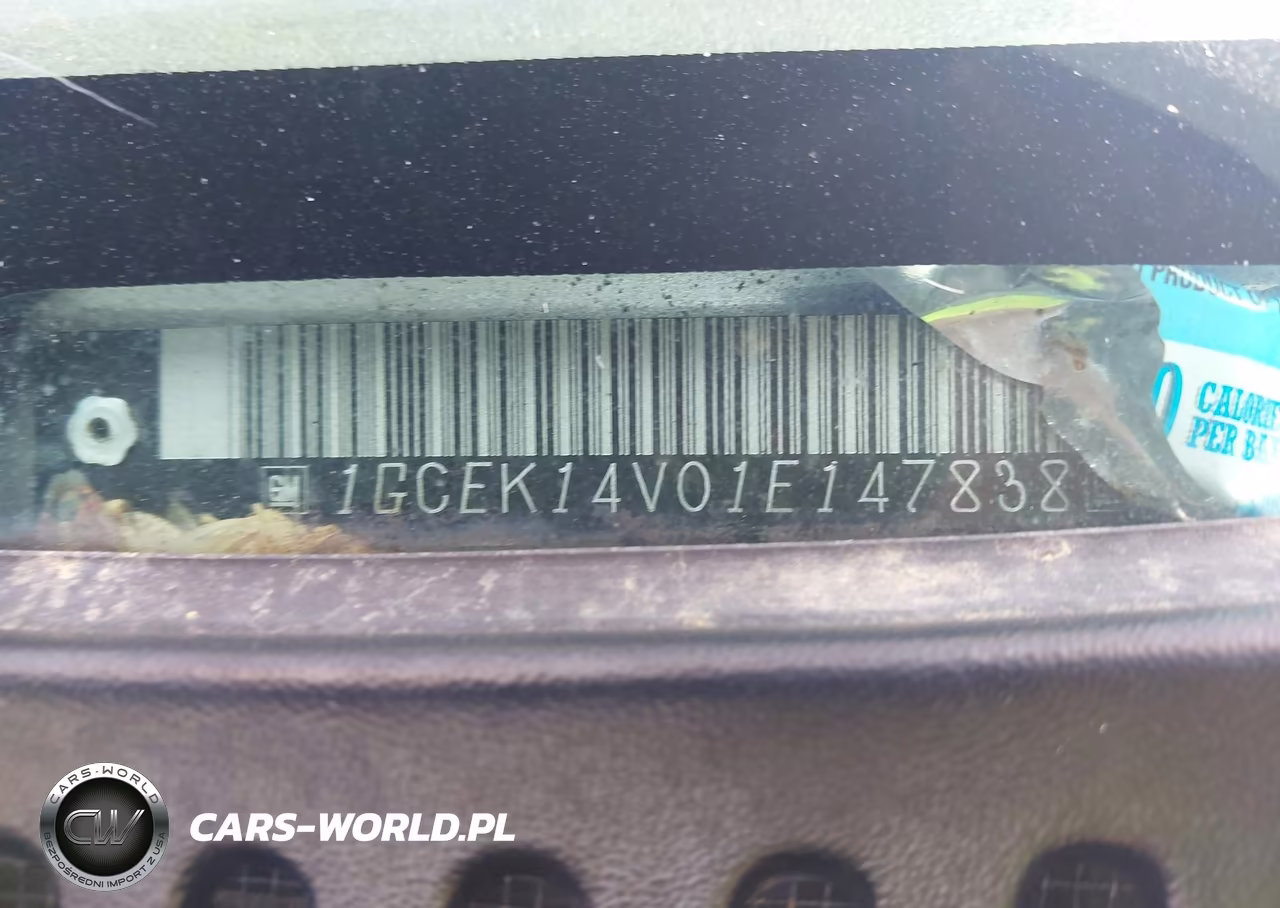 2001 Chevrolet Silverado 1500 VIN:1GCEK14V01E147838 - 9