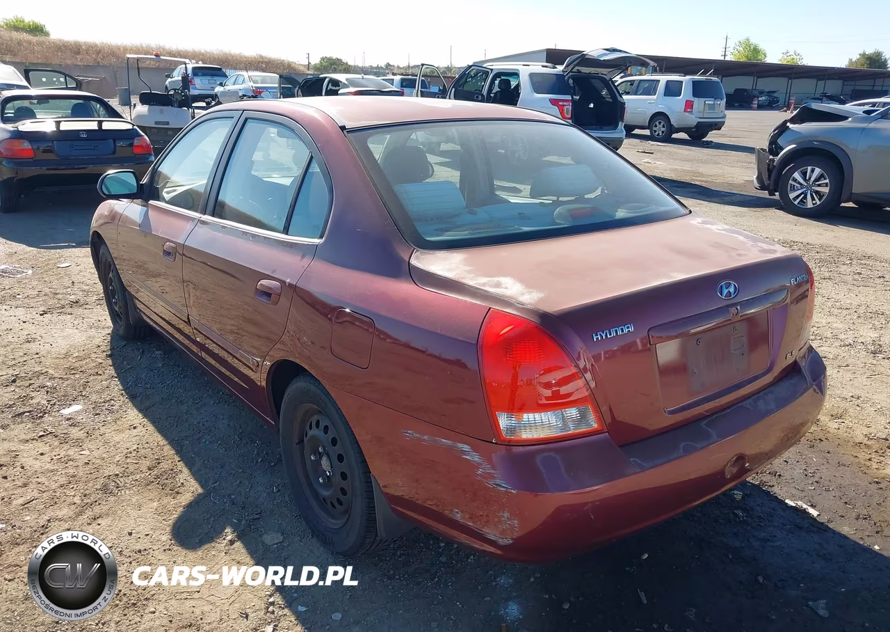2001 Hyundai Elantra Gls VIN:KMHDN45D61U160895 - 3