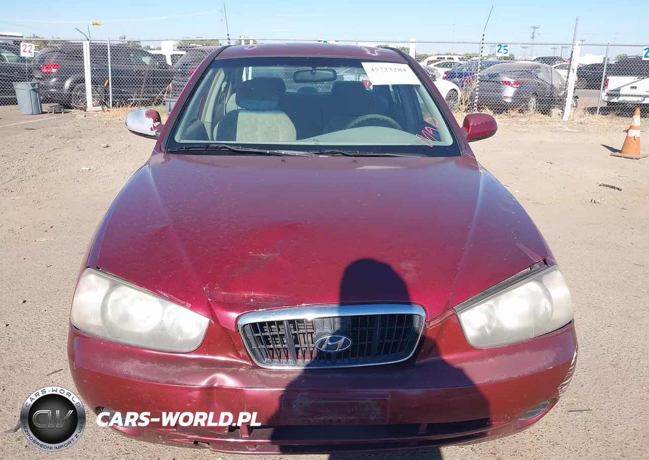 2001 Hyundai Elantra Gls VIN:KMHDN45D61U160895 - 6