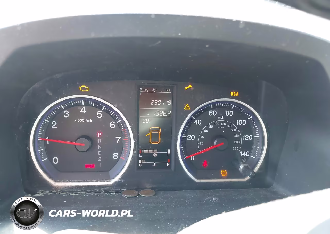 2008 Honda Cr-V Ex-L VIN:5J6RE487X8L051415 - 7
