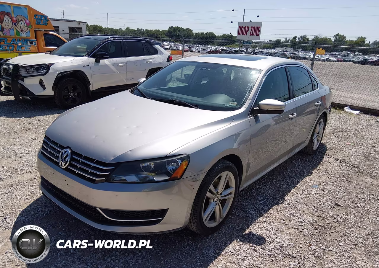 2014 Volkswagen Passat 2.0L Tdi Se VIN:1VWBN7A3XEC097819 - 2