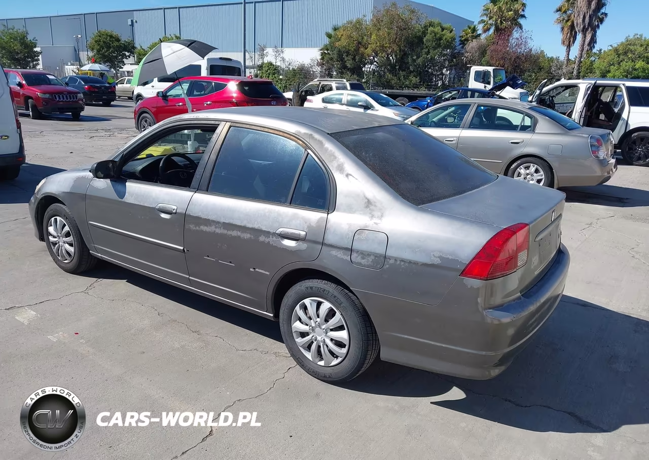 2005 Honda Civic Vp VIN:2HGES16325H583103 - 3