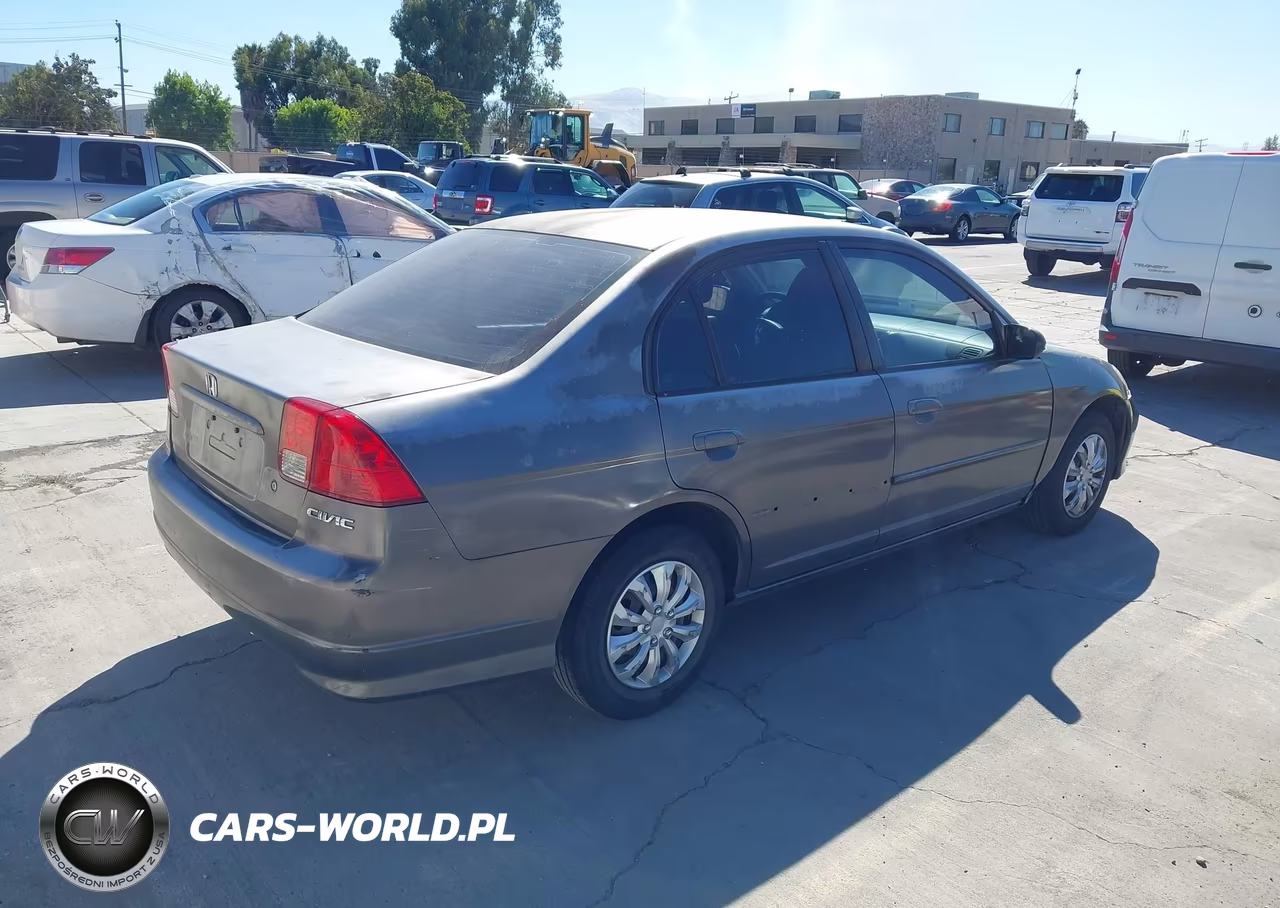 2005 Honda Civic Vp VIN:2HGES16325H583103 - 4