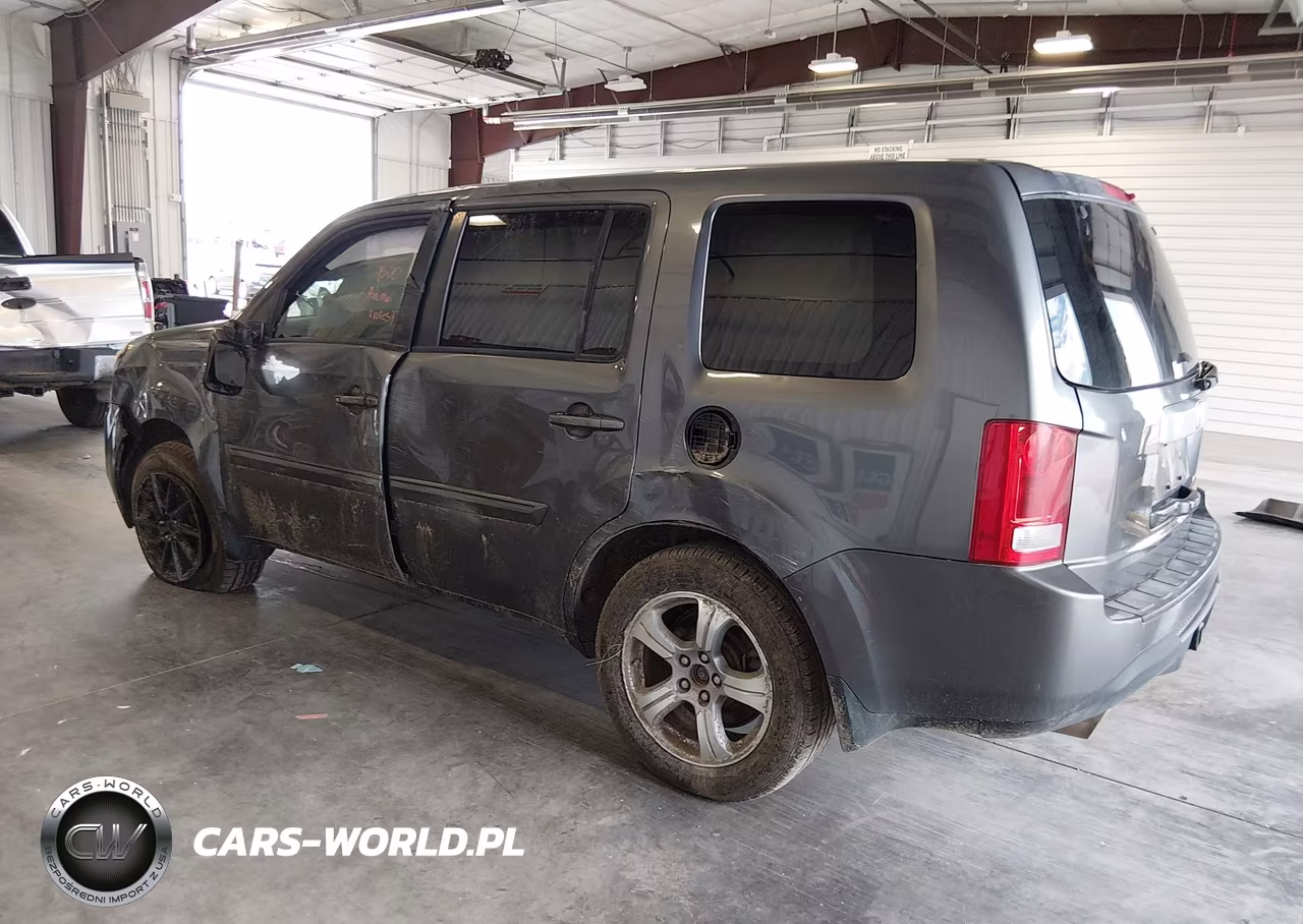 2013 Honda Pilot Ex-L VIN:5FNYF4H53DB007069 - 3