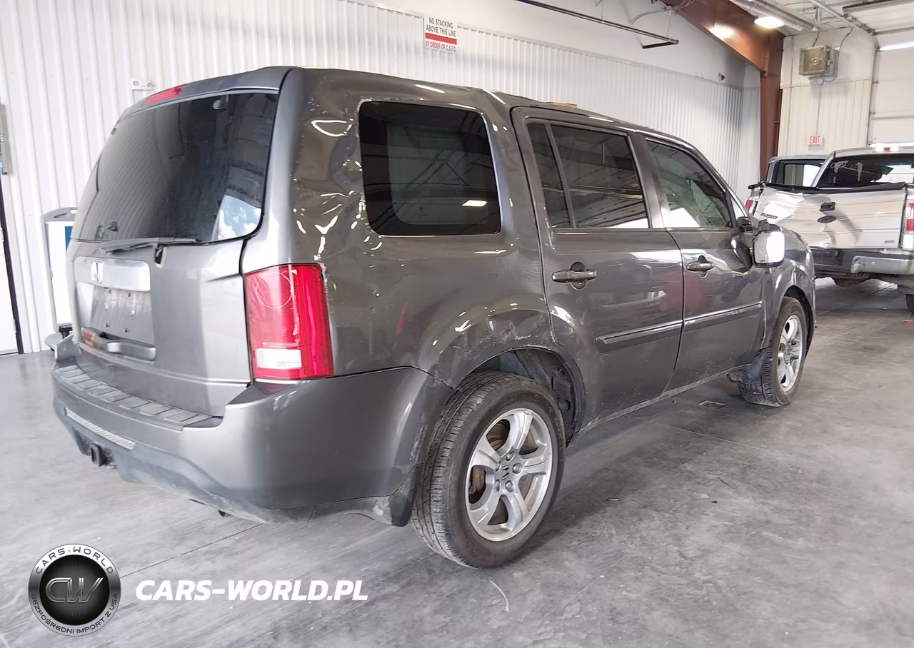 2013 Honda Pilot Ex-L VIN:5FNYF4H53DB007069 - 4