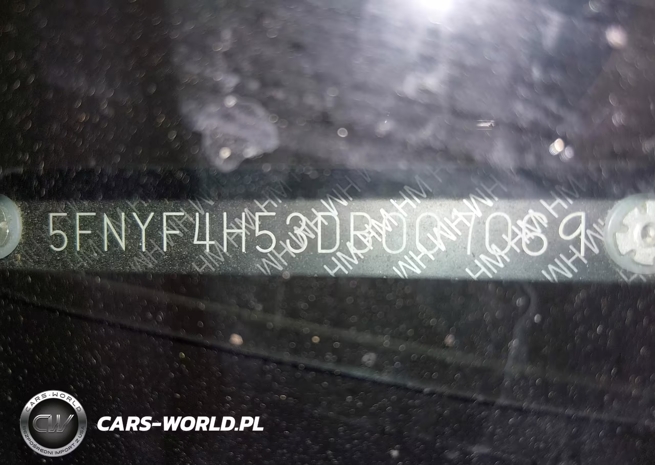 2013 Honda Pilot Ex-L VIN:5FNYF4H53DB007069 - 9
