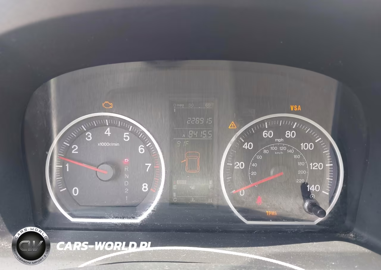2008 Honda Cr-V Ex-L VIN:5J6RE48758L020704 - 7