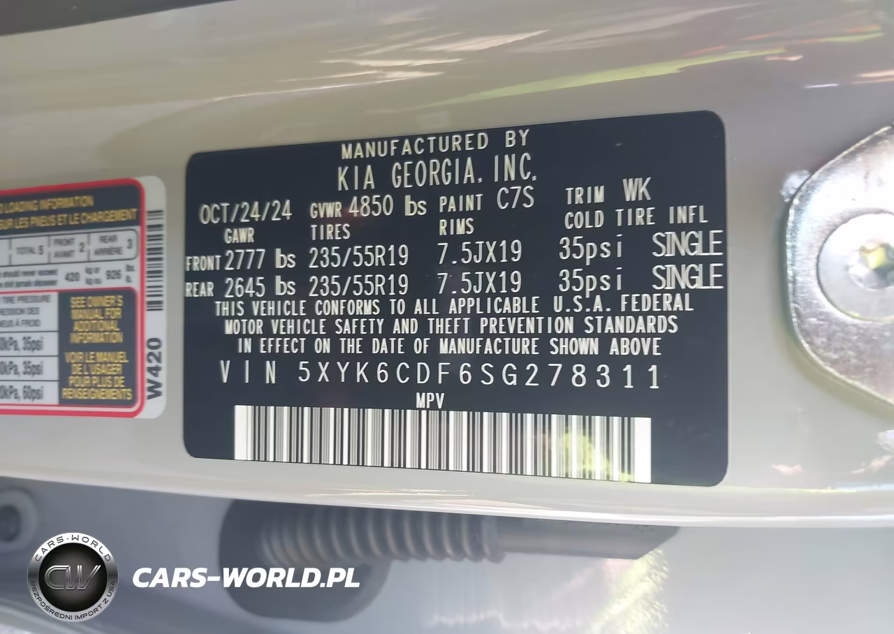 2025 Kia Sportage X-Line VIN:5XYK6CDF6SG278311 - 9