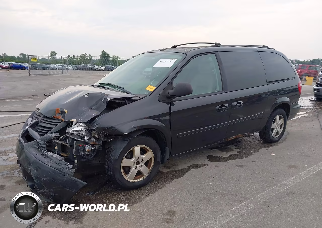 2007 Dodge Grand Caravan Sxt VIN:2D4GP44LX7R301481 - 2