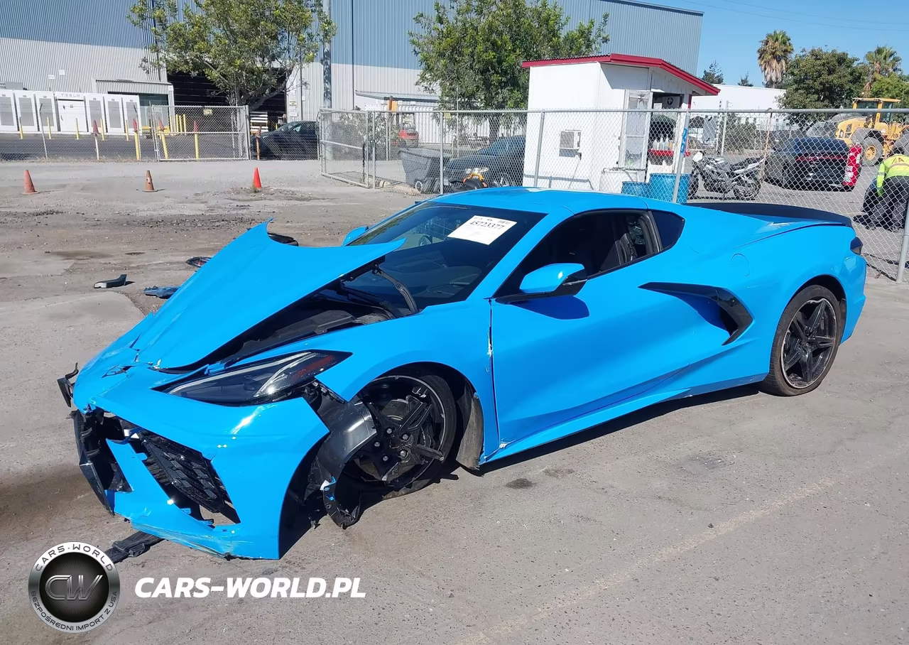2020 Chevrolet Corvette Stingray Rwd 1Lt VIN:1G1Y62D46L5117527 - 2