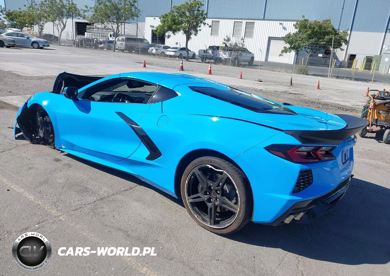 2020 Chevrolet Corvette Stingray Rwd 1Lt VIN:1G1Y62D46L5117527 - 3