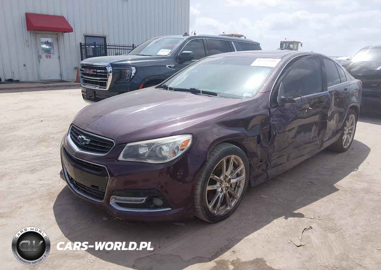 2015 Chevrolet Ss VIN:6G3F15RW9FL121406 - 2
