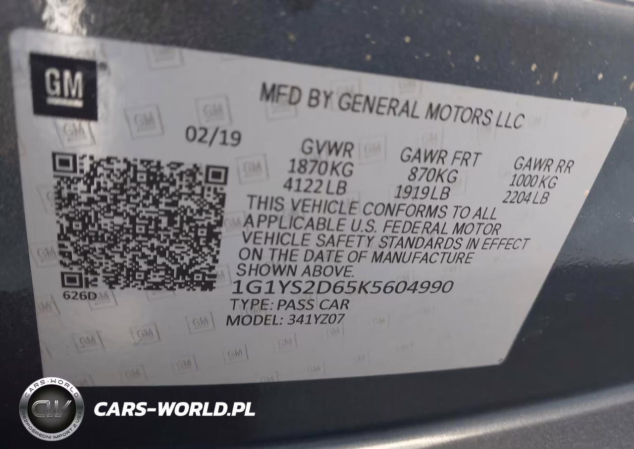 2018 Chevrolet Corvette Z06 VIN:1G1YU2D60J5601424 - 9