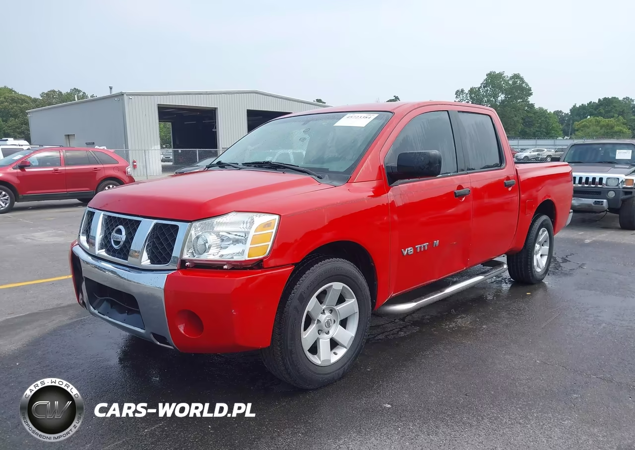 2005 Nissan Titan Xe VIN:1N6AA07A25N504282 - 2