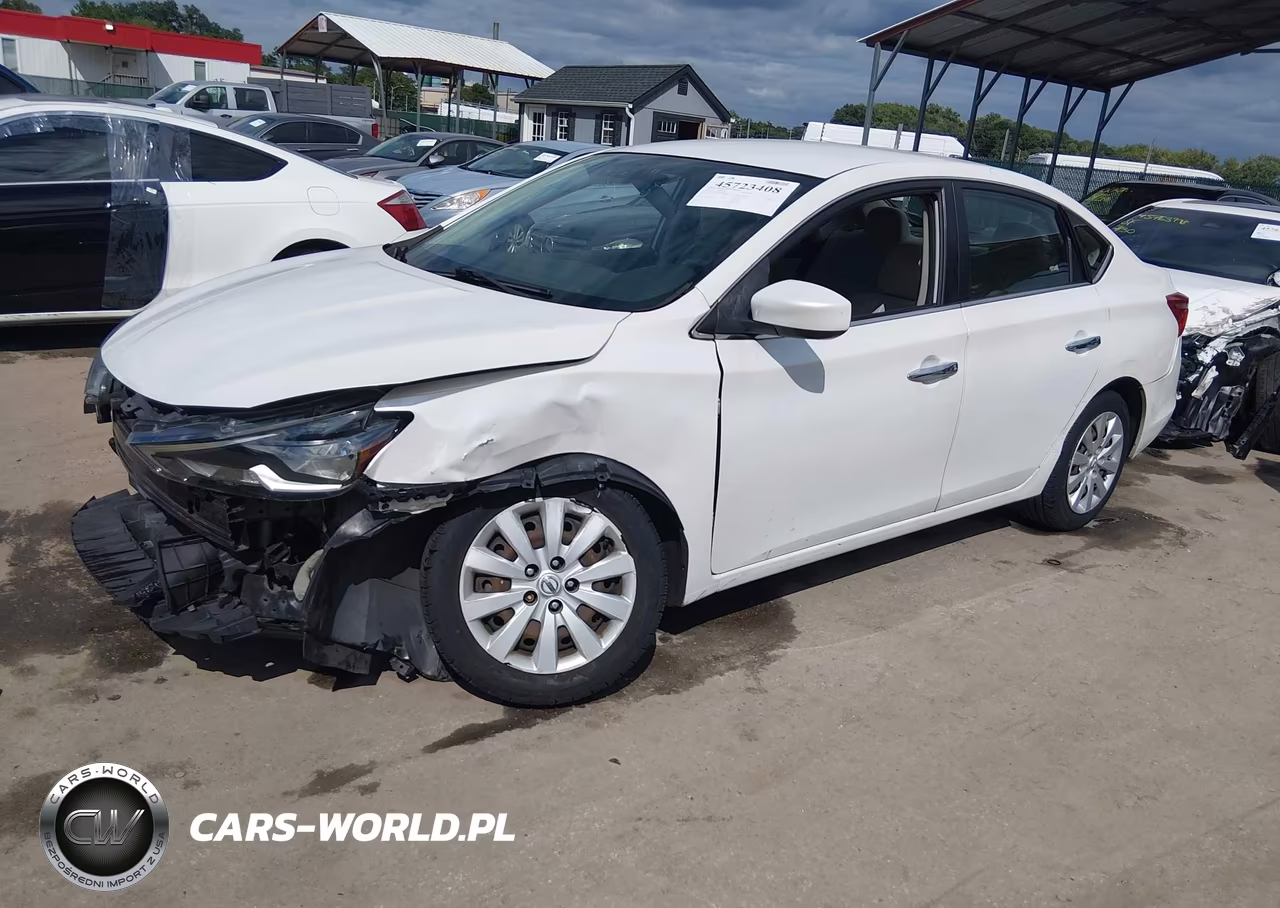 2017 Nissan Sentra Sv VIN:3N1AB7AP4HY261025 - 2