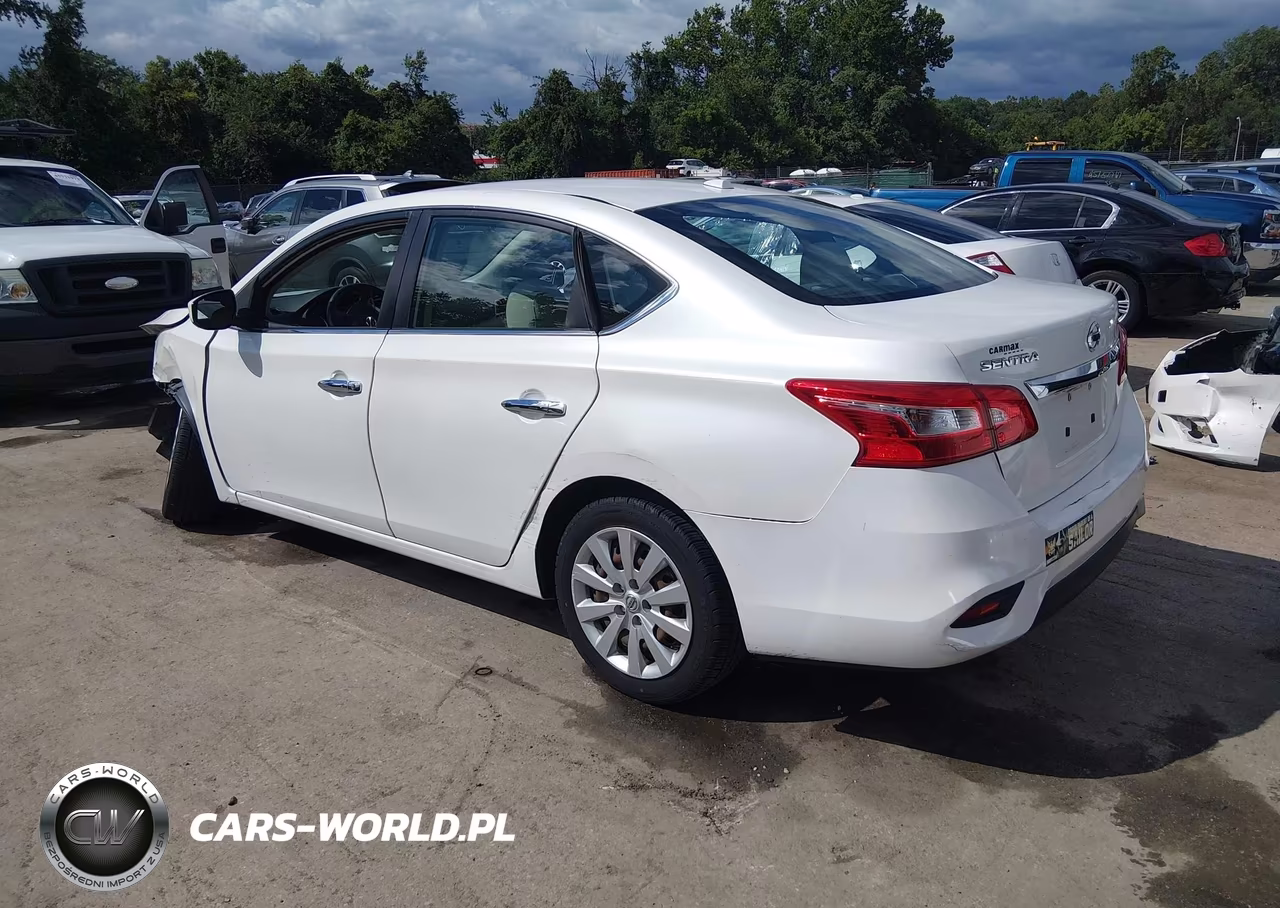 2017 Nissan Sentra Sv VIN:3N1AB7AP4HY261025 - 3
