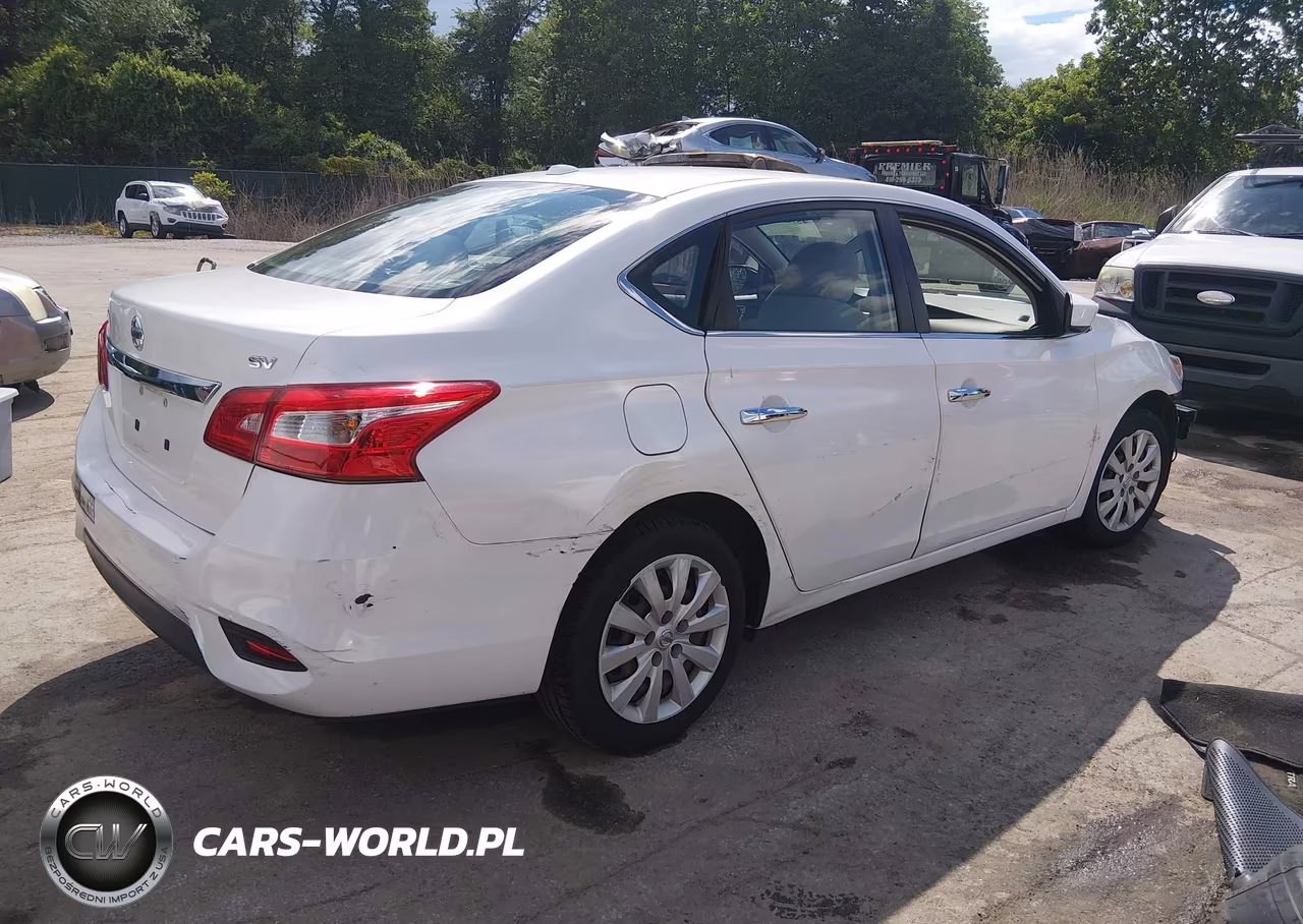 2017 Nissan Sentra Sv VIN:3N1AB7AP4HY261025 - 4
