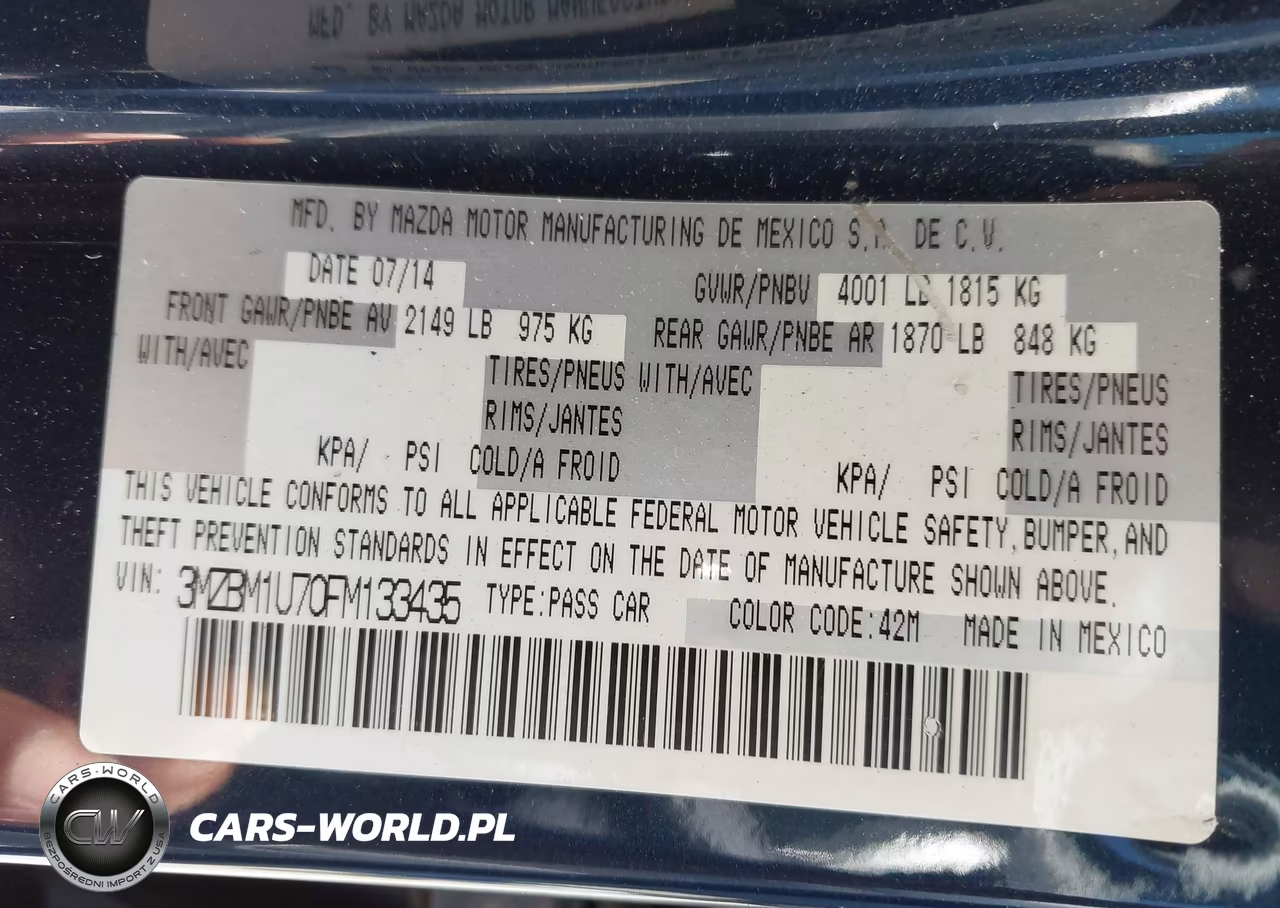 2015 Mazda Mazda3 I Sport VIN:3MZBM1U70FM133435 - 9