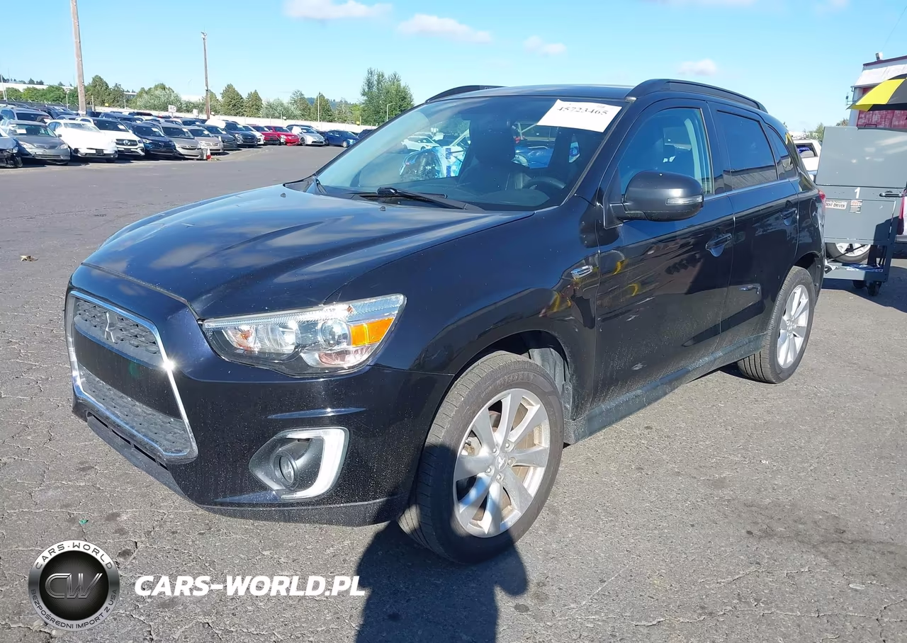 2015 Mitsubishi Outlander Sport Gt VIN:4A4AP4AW2FE040739 - 2