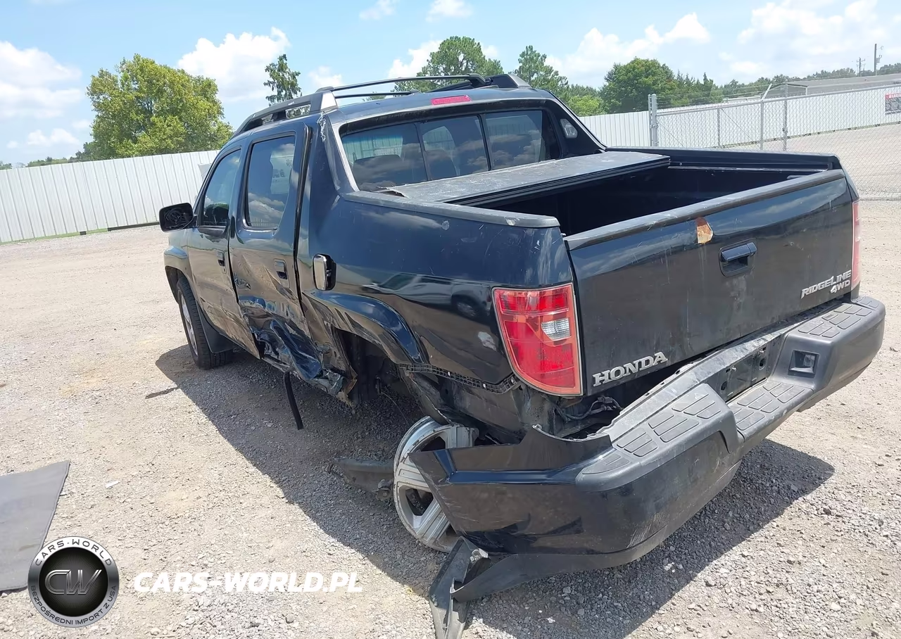 2009 Honda Ridgeline Rtl VIN:5FPYK16519B106727 - 3