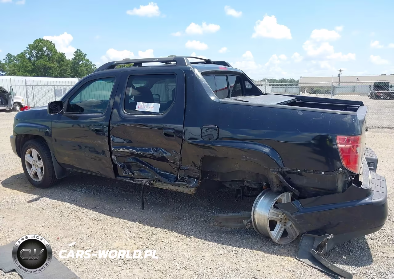 2009 Honda Ridgeline Rtl VIN:5FPYK16519B106727 - 6