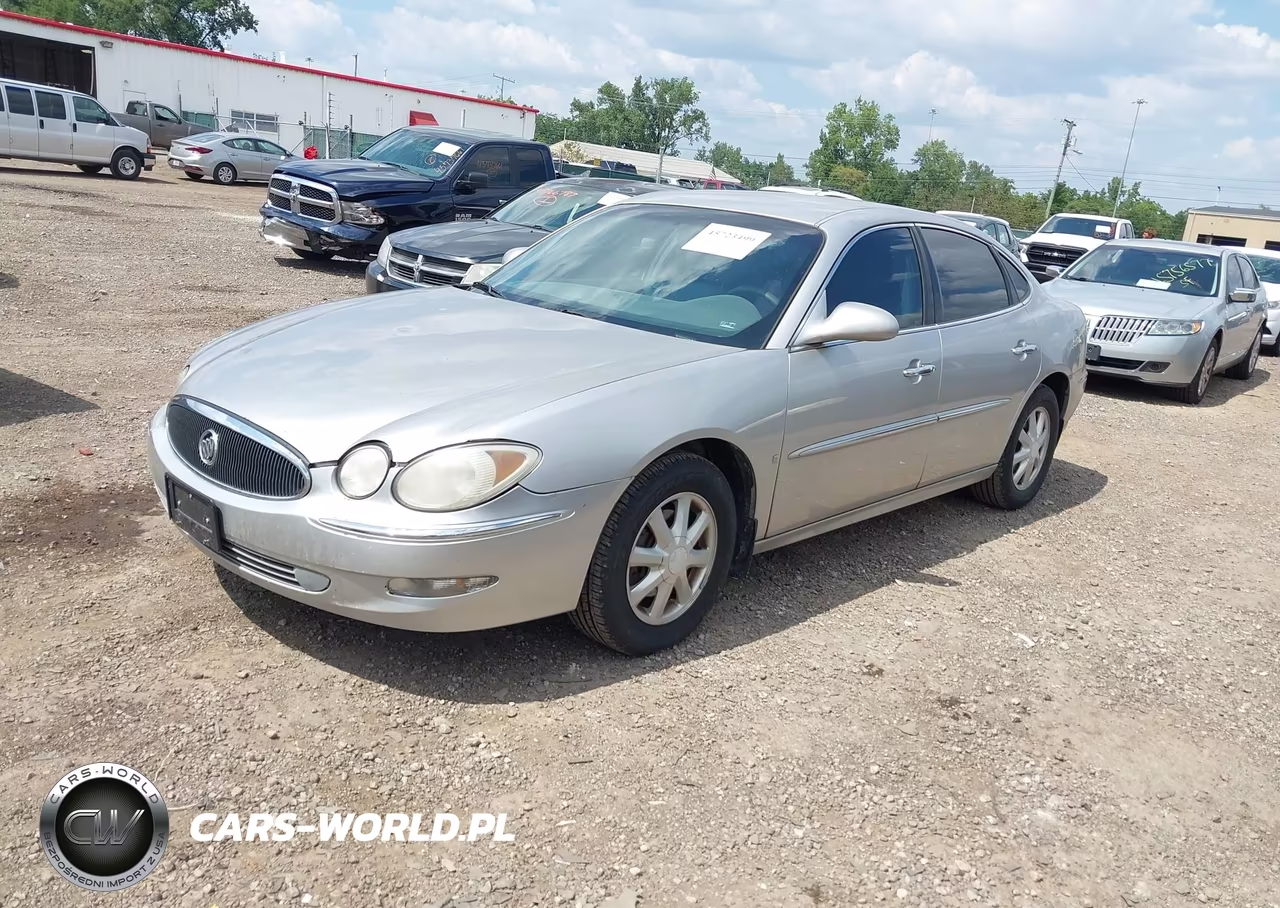 2006 Buick Lacrosse Cxl VIN:2G4WD582461252392 - 2