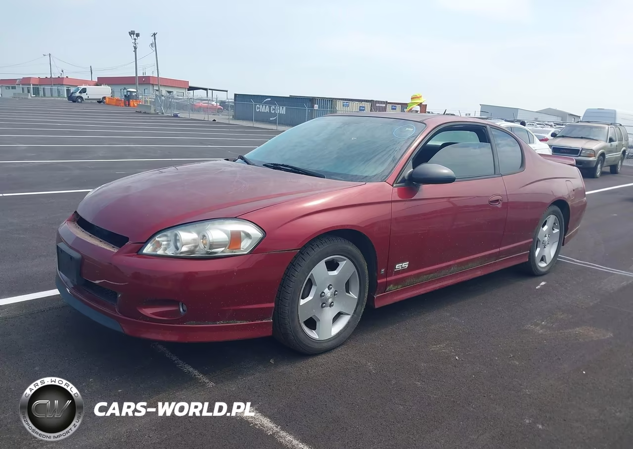2007 Chevrolet Monte Carlo Ss VIN:2G1WL15C579365096 - 2