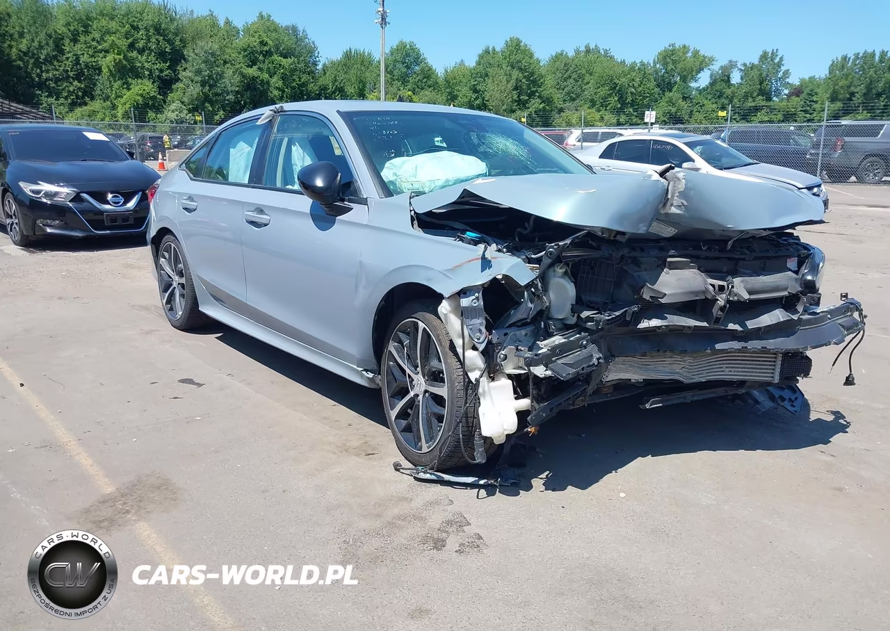 2022 Honda Civic Touring VIN:2HGFE1F96NH306700 - 1