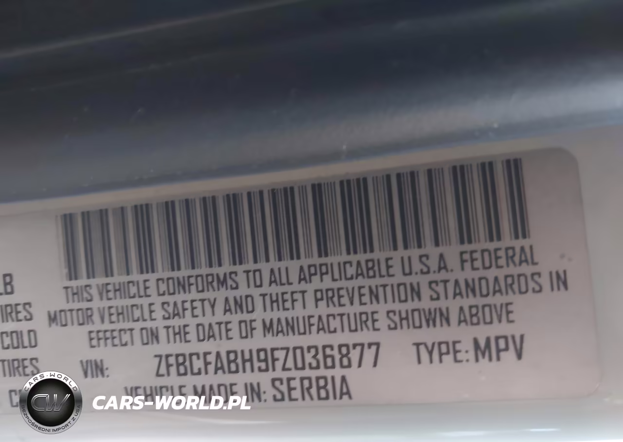 2015 Fiat 500L Easy VIN:ZFBCFABH9FZ036877 - 9